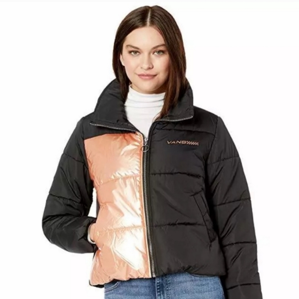 🆕️ Vans 'Foundry' Metallic Puffer Jacket